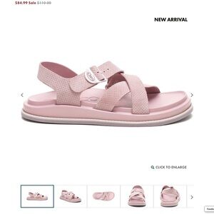 Chaco Light Pink Adjustable Sandals